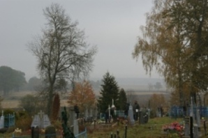 widok cmentarza genealogia kresy oszmiański