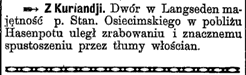 Langseden rabunek genealogia oszmiańska