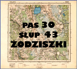 ikona mapy sztabowej Żodziszki genealogia kresy oszmiański