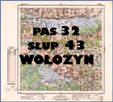 ikona mapy sztabowej Wołożyn genealogia kresy oszmiański